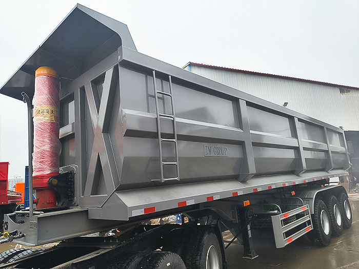 ZW Group 3-Axle Heavy-Duty Dump Semi-Trailer