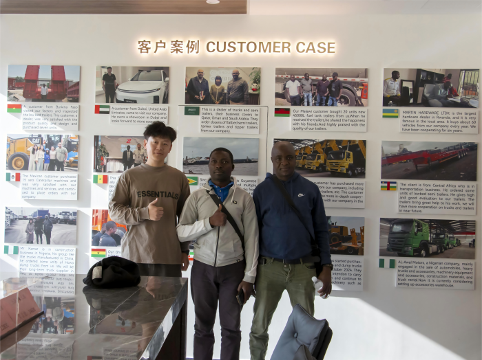 Nigeria Clients Visit Our Heavy-Duty Truck Factory