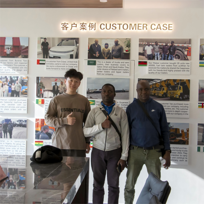 Nigeria Clients Visit Our Heavy-Duty Truck Factory