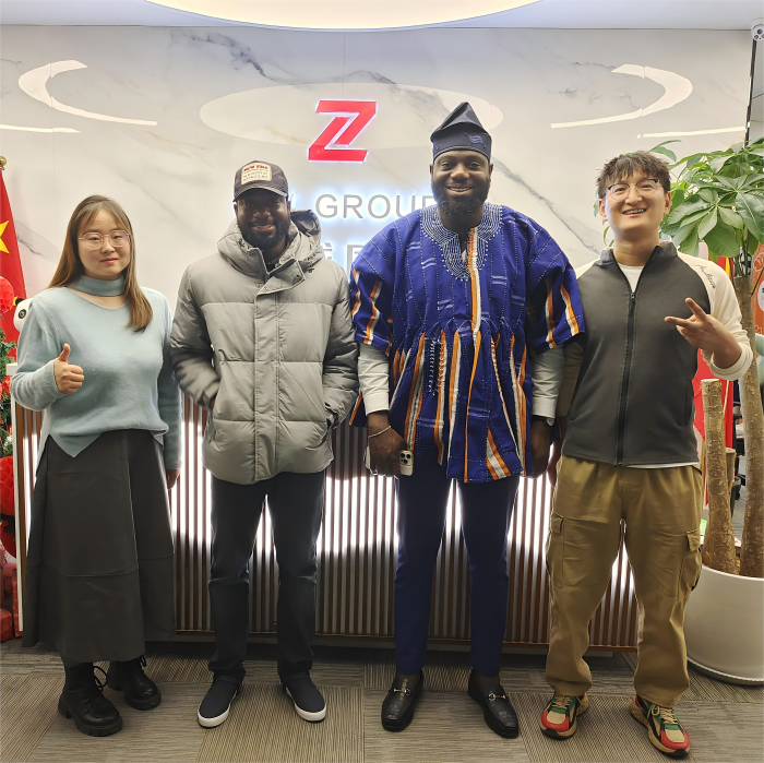 Ghana Client Visits ZW Group for New Procurement Talks
