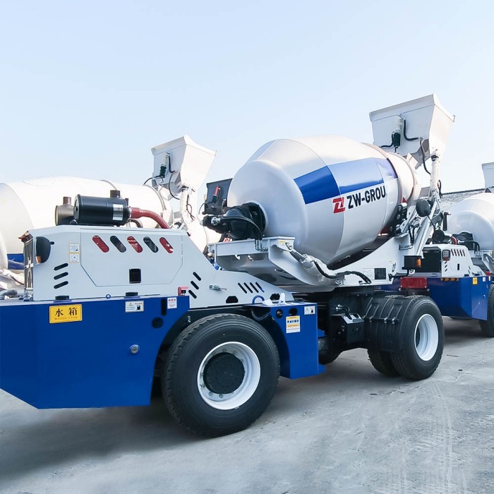 Custom 3.5m³ Self-Loading Concrete Mixer for Senegal