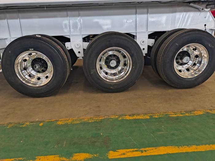rear dump semi trailer