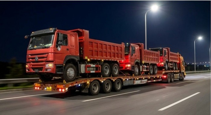 HOWO Dump Truck Shipping