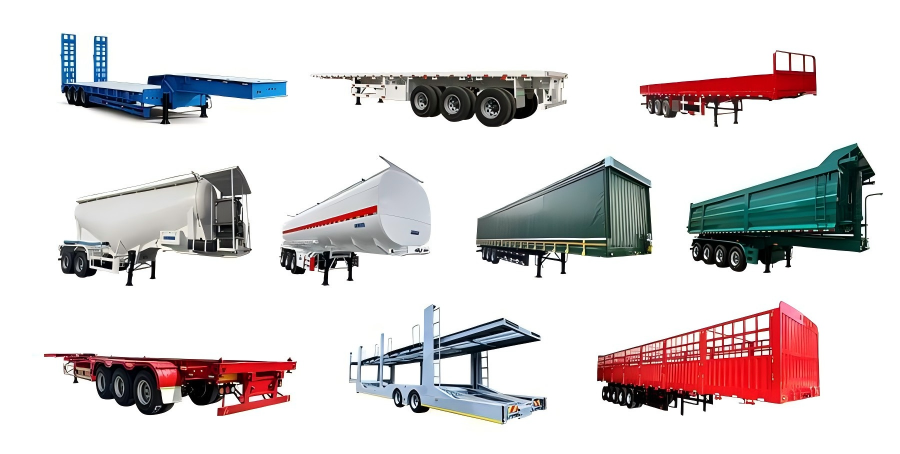 semi trailer for mining