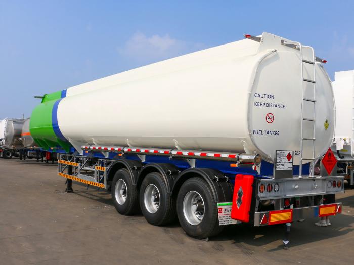 45,000 Liters Aluminum Fuel Tank Semi Trailer Manufacturer