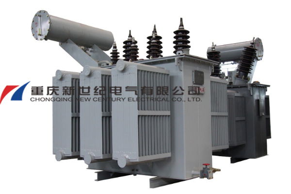 Oil-immersed transformer for hydropower plant