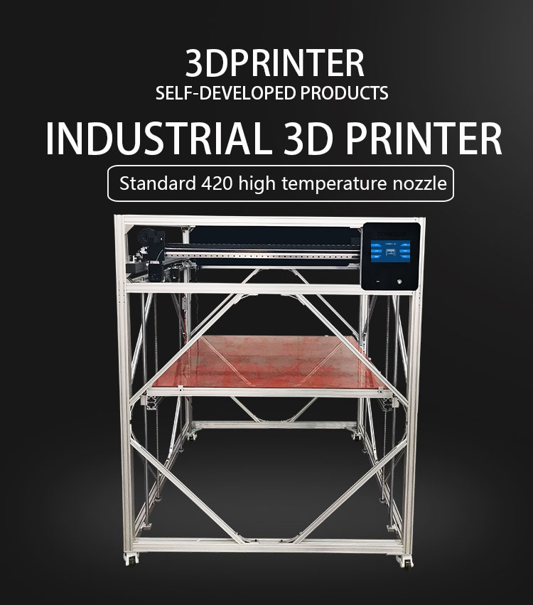 Supply DOWELL big size FDM 3D Printer Auto leveling PLA 3D printer