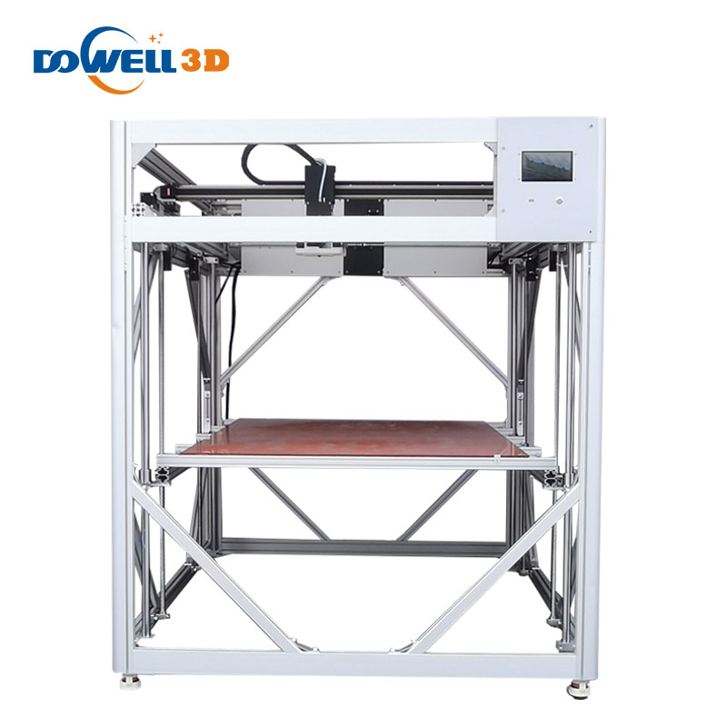 Dowell 3d Pencetak 3D skala besar saiz besar 1200*2000*1600mm 2.0mm muncung Mesin cetak 3d