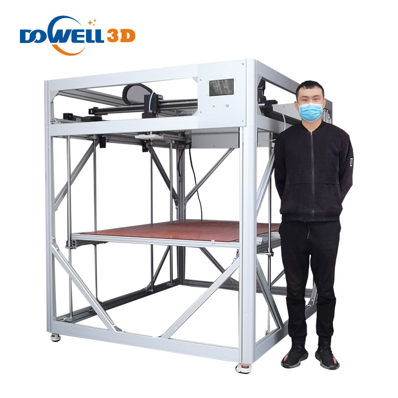 Dowell 3d Large scale 3D printers big size 1200*2000*1600mm 2.0mm nozzle 3d Printing machine