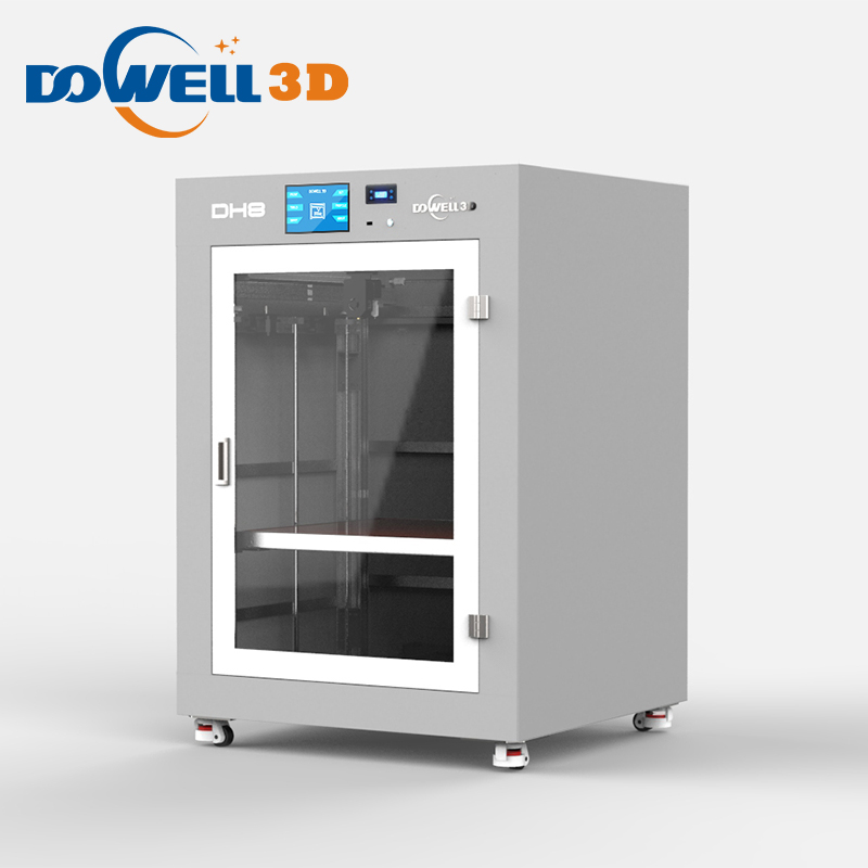 Cetakan pencetak 3d abs mengintip ASA dengan mesin 3D kepungan suhu malar ruang