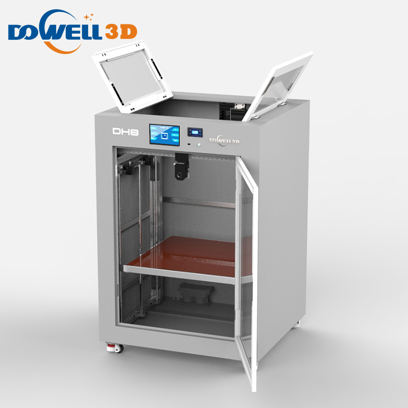 Dowell 3d Printer with large build volume 600X600X800mm dual extruder industrial 3d printer