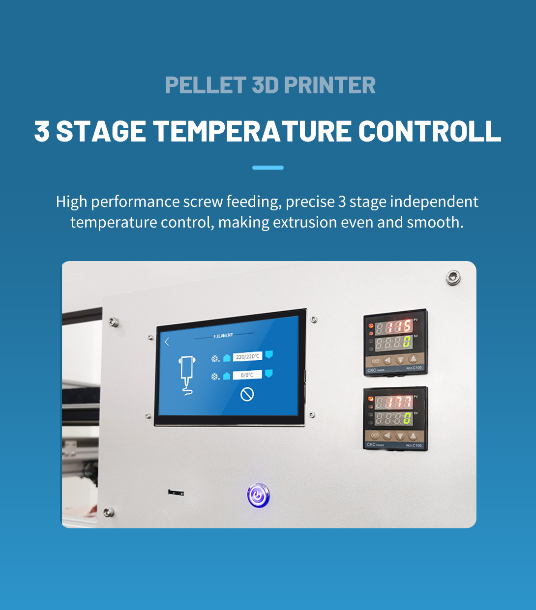 Pellet 3d printer