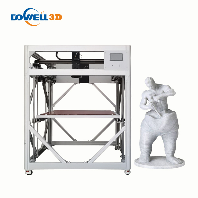 3d printer industrial with high flow rate 1600g/hour