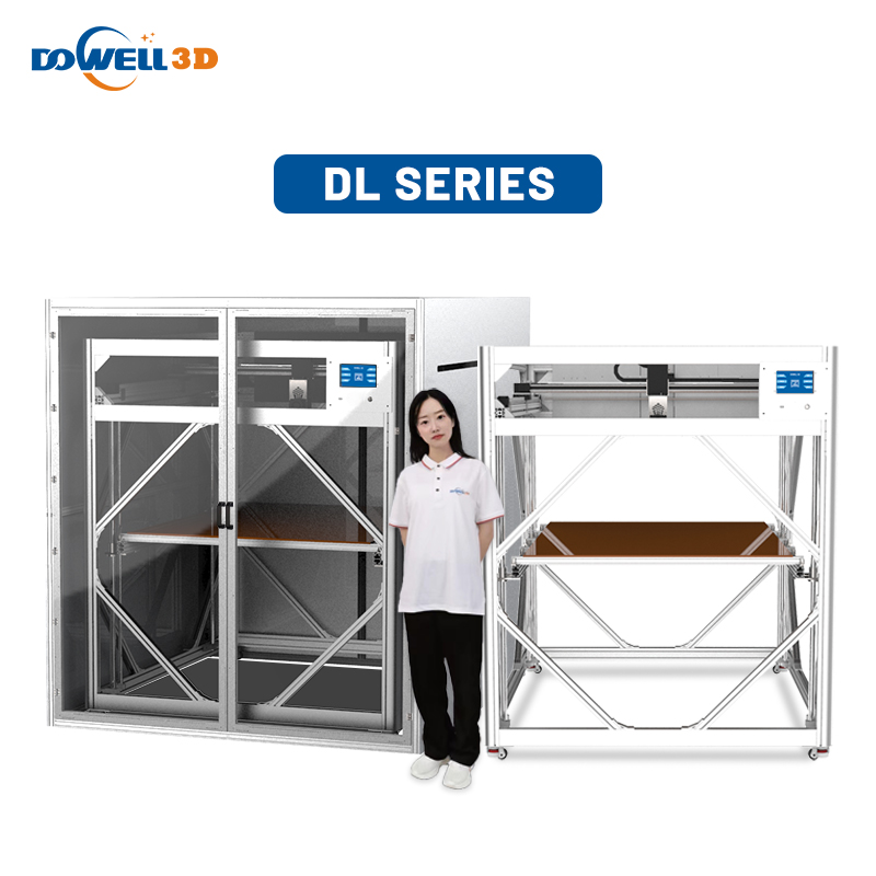 Dowell 3d kelajuan pantas mesin pencetak 3d besar penyemperit aliran tinggi Stampante 3D