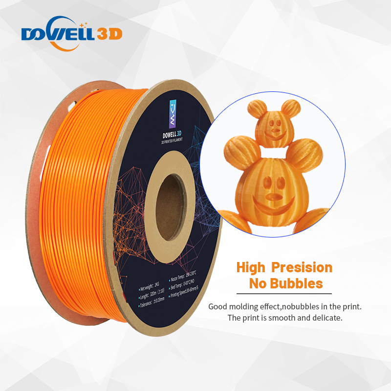 Dowell 3d printer filament pla 1.75/2.85mm 1kg/roll plastic rods for 3d printing use