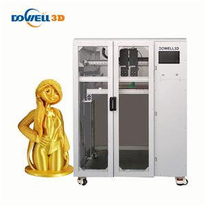 Dowell Saiz percetakan besar industri pencetak 3d besar Mesin pencetak 3d untuk gentian karbon/pc/abs