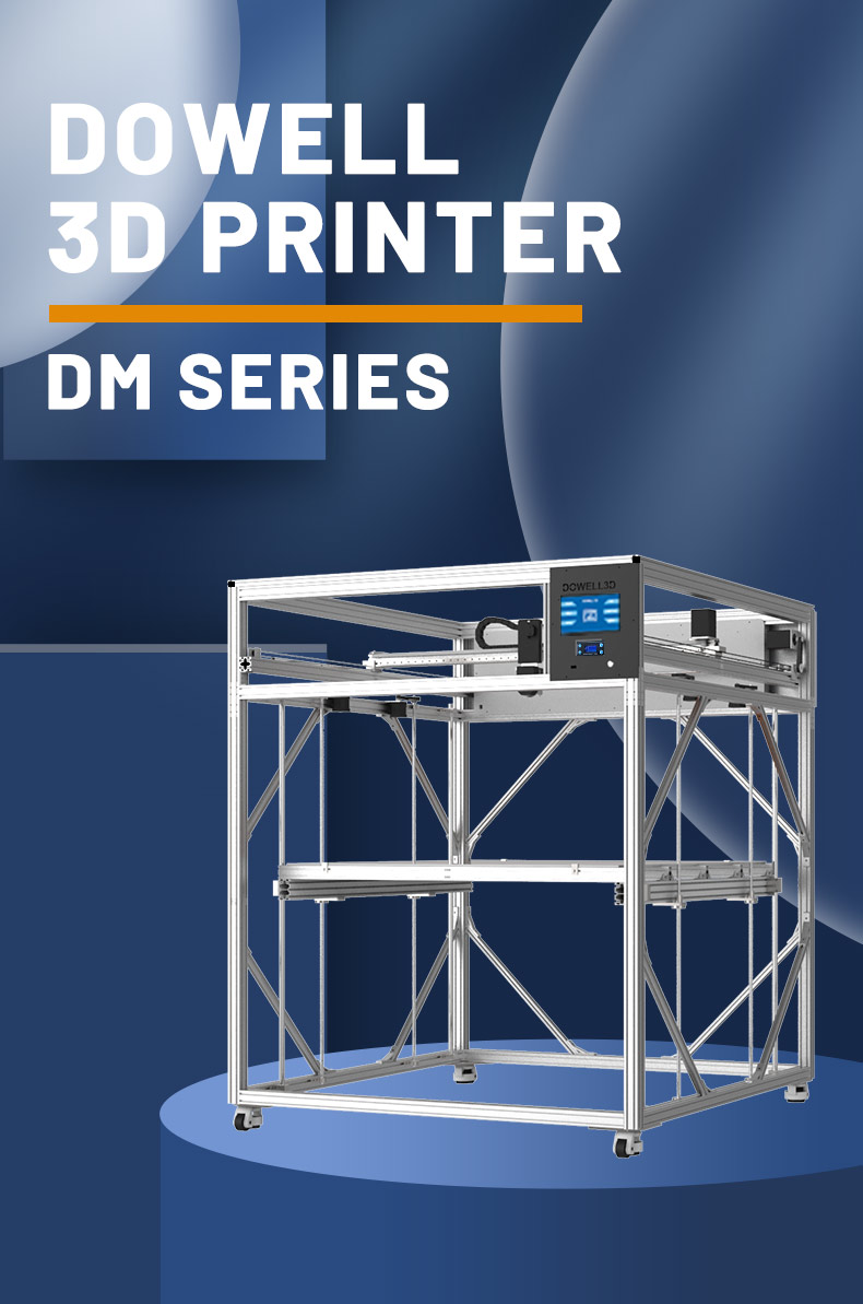 FDM dual extruder 3D printer