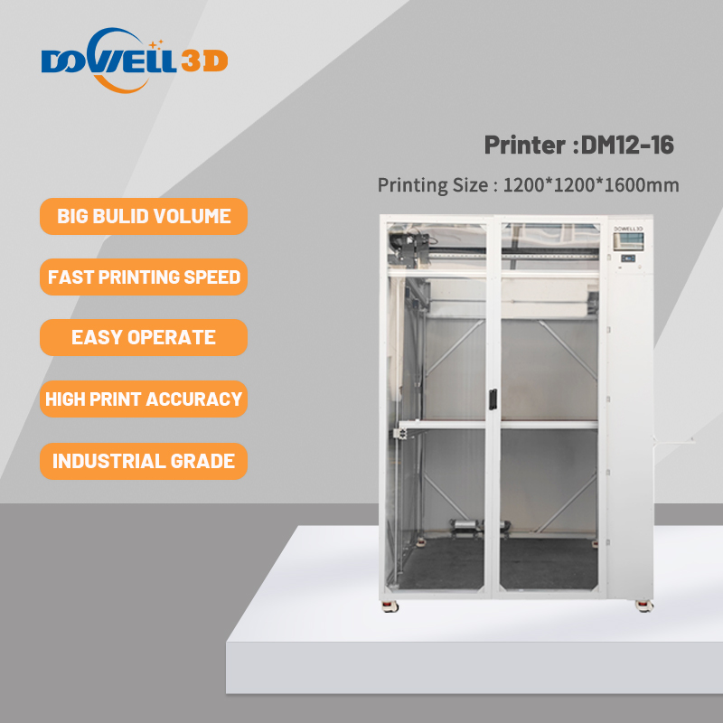 Dowell 3d Large scale Professional Big Size 3d Printer 1300*1300*1000mm FDM Industrial 3D Printer