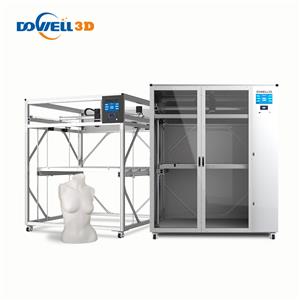 Dowell large industrial big size 3d printer machine abs 3d printer with dual extruder