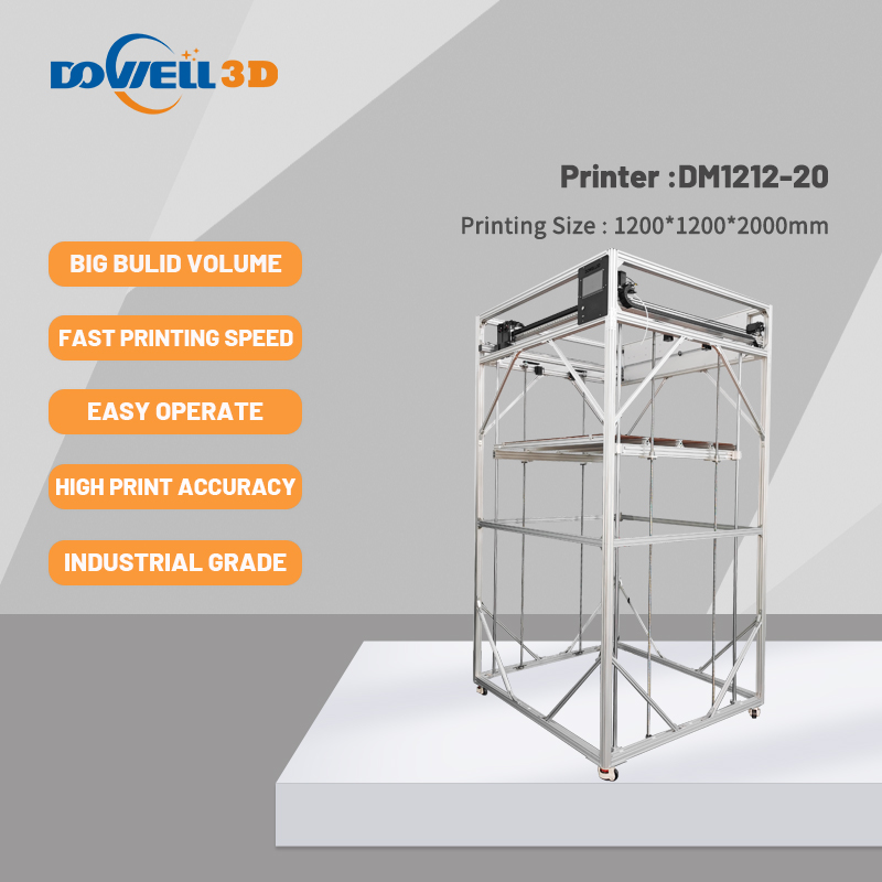 Industrial printing machine large 3d building size