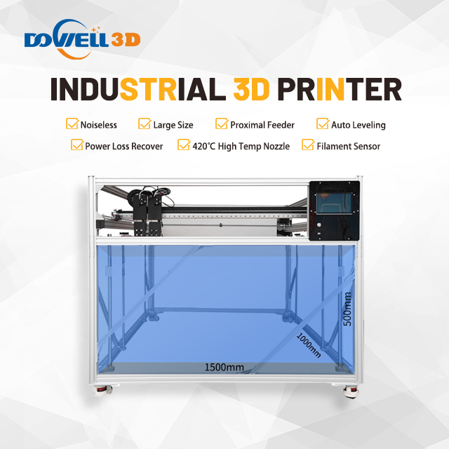 Digital manu High quality Large Industrial FDM 3D Printer painting machine 800*800*400mm