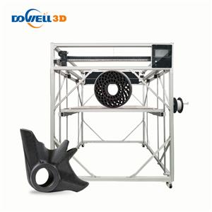 High precision large 3D printer and digital 3D printer with filament detection