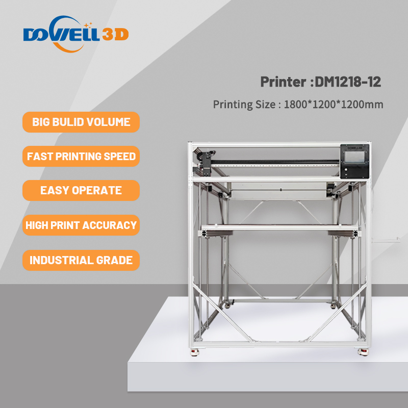 Dowell Large Printing Size LCD 3D Printer For industrial Printer