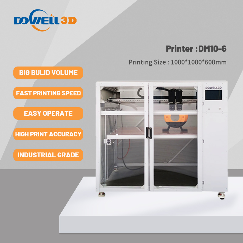 Large build plate 3d printer hotsale FDM model design