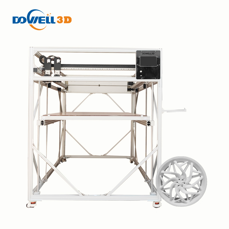 Industrial 3D Printers Large Printing Size With Dual Extruder