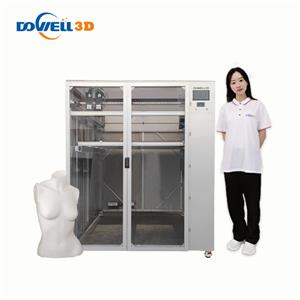 Máquina de impressão de impressora 3D de extrusora dupla de grande formato