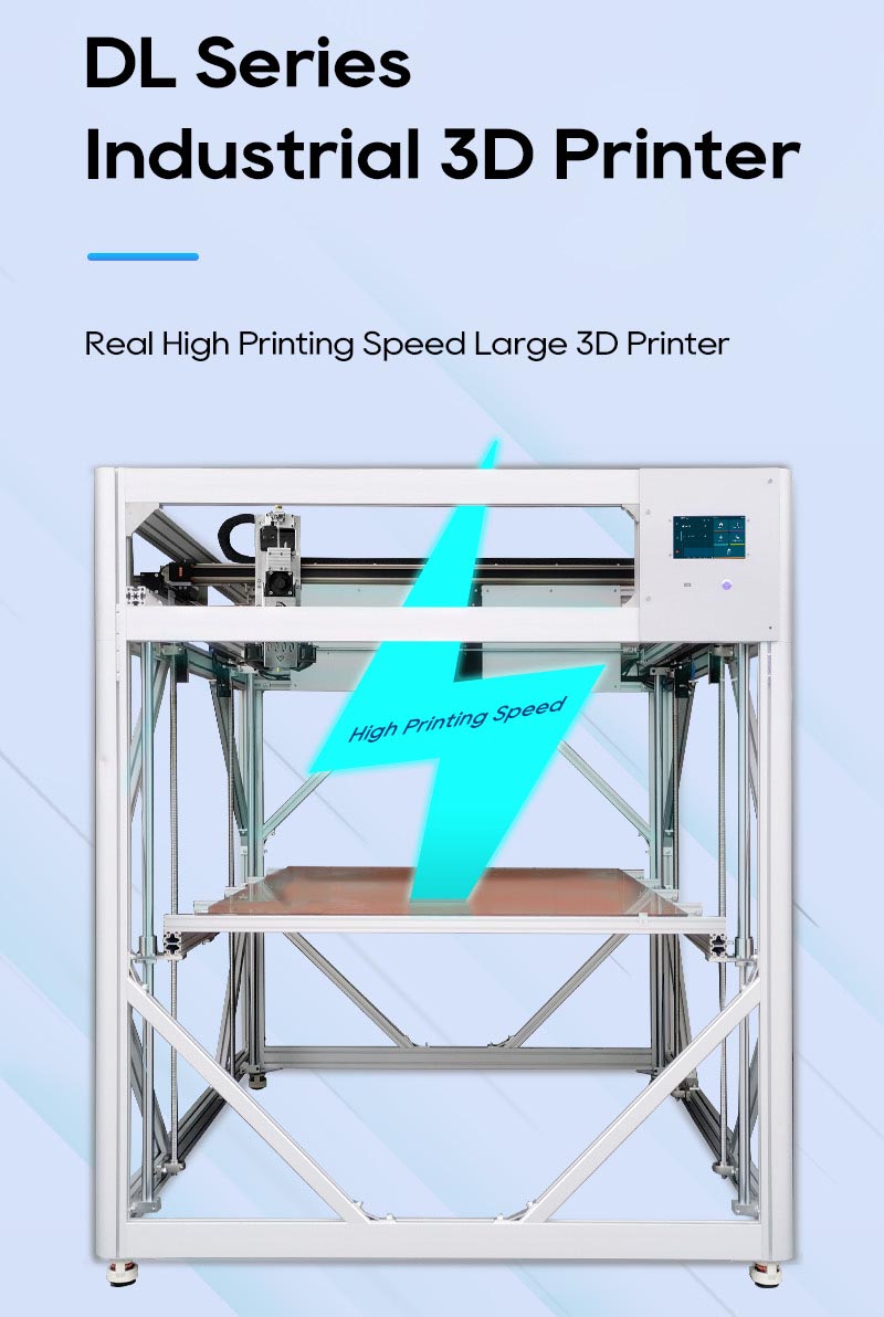 high speed 3d printer large format multi material 3d printing machine