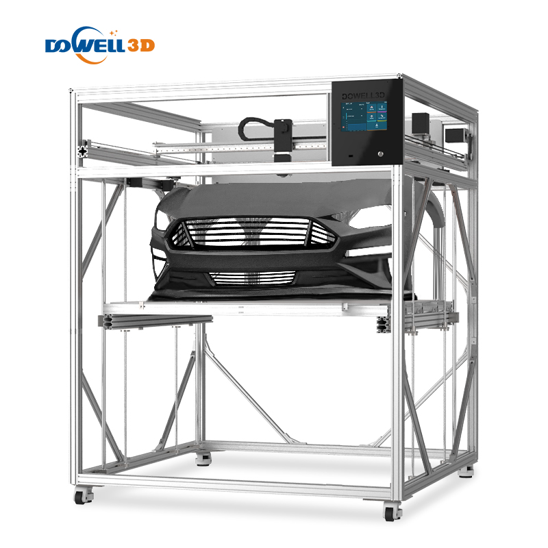 Dowell3d venda direta da fábrica enorme impressora fechada peças de carro automotivo grande imprimante 3d industrial 3dprinter