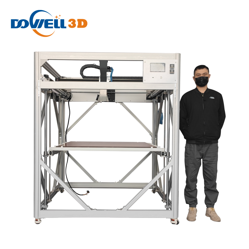 DOWELL3D Precision Printing Enclosed Plastic Wood printer Sculpture 1000mm Custom FGF DP series printer stampante 3d