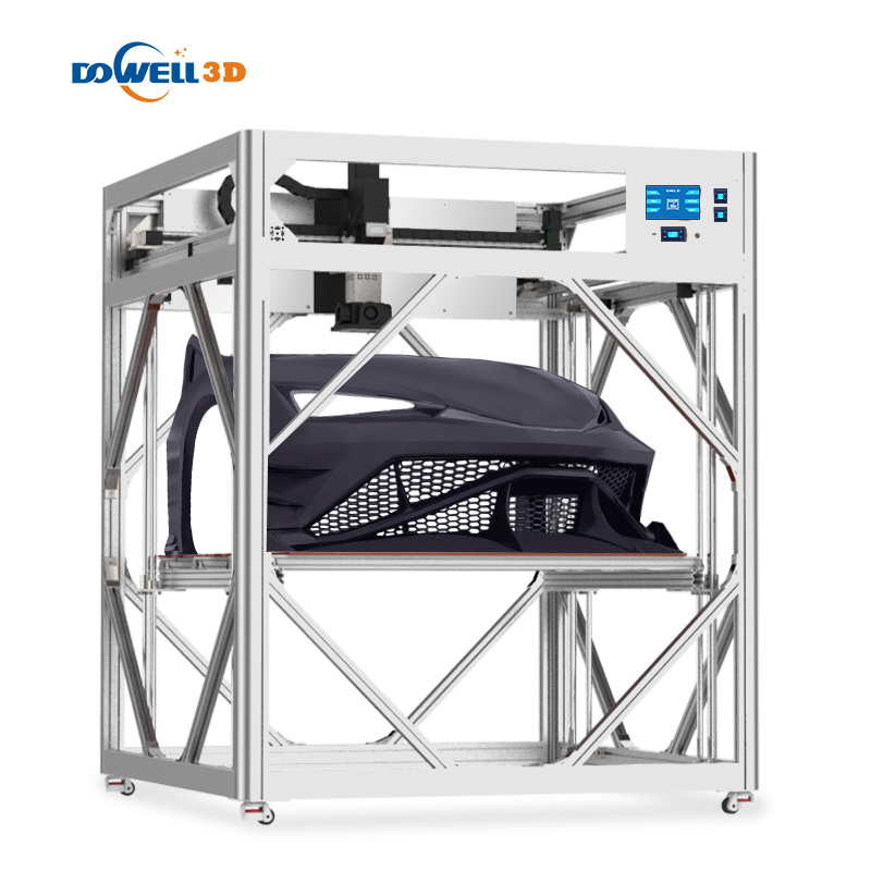 2024 DOWELL3D Nueva impresora 3D FGF Pellet Impresora industrial 3d Máquina de fibra de carbono de gran tamaño para impresión 3d de plástico de gran tamaño