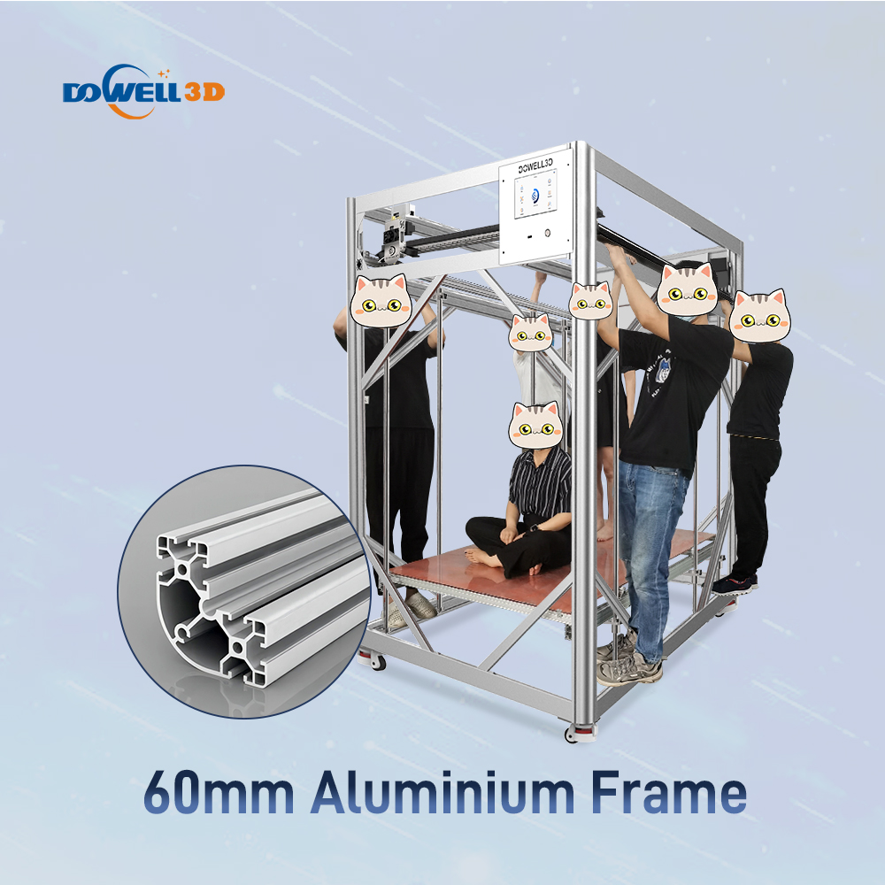 Fast Large 3d printer auto leveling large impresoara 3d printing machine big size industrial FDM printer 3d