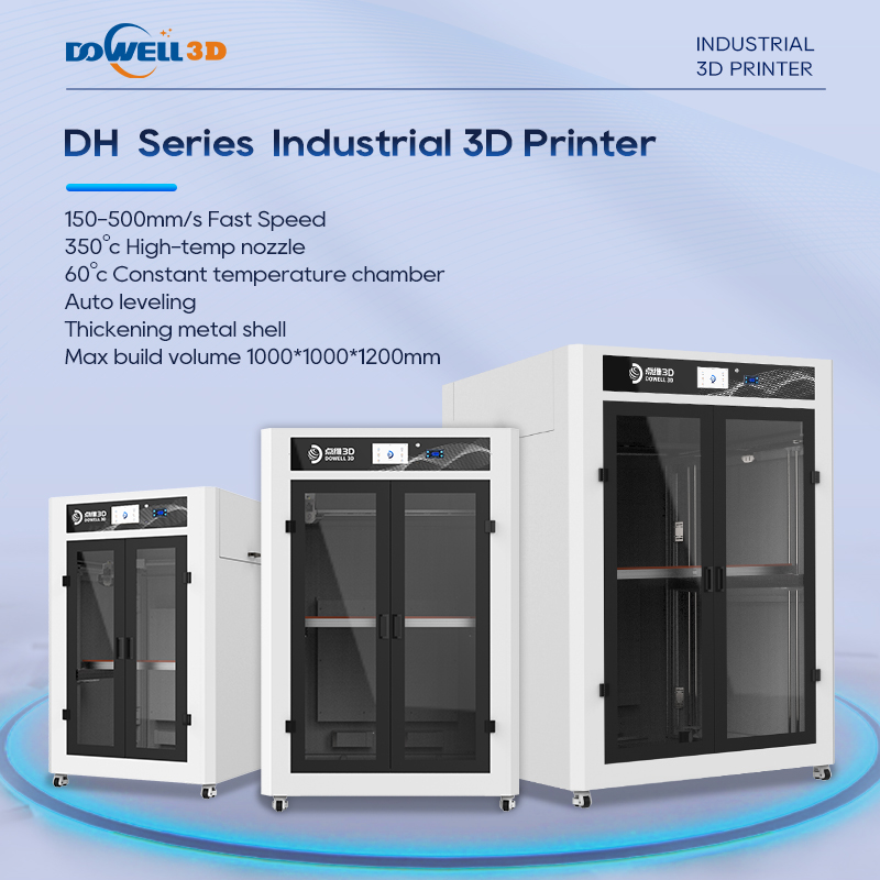 China Dowell 3d printer 1000mm large printing size high speed DH10