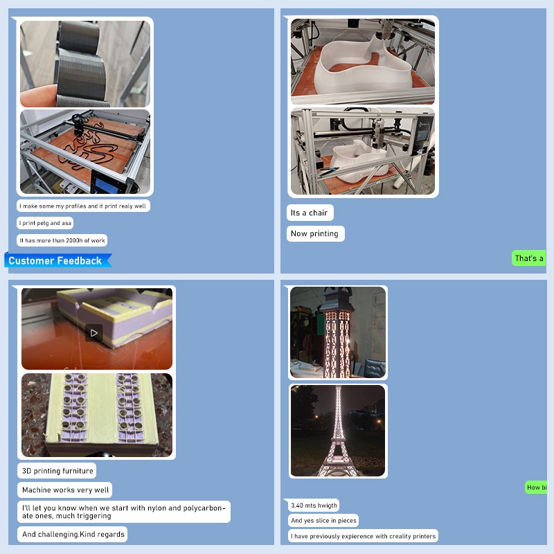 industrial pellet big size imprimante 3d large format 3d printer