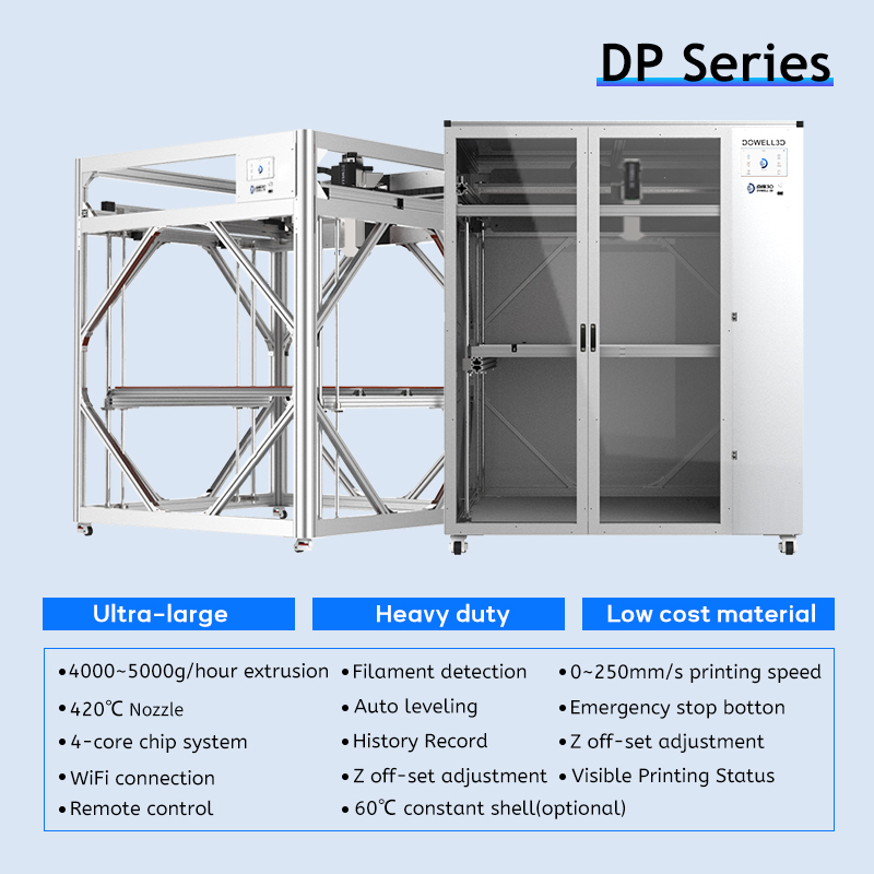 Dowell Impresora 3d Large Format Pellet 3d Printer With Auto Level Function