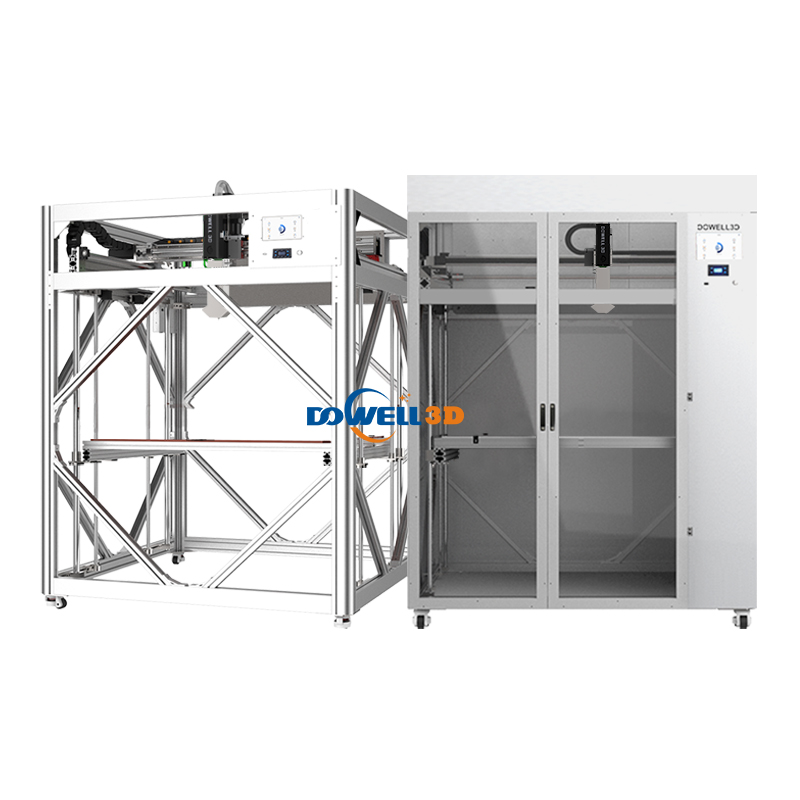 3D Pellet Printer Industrial Grade 1600mm Large Enclosed Pellet Extruder 3d Machines