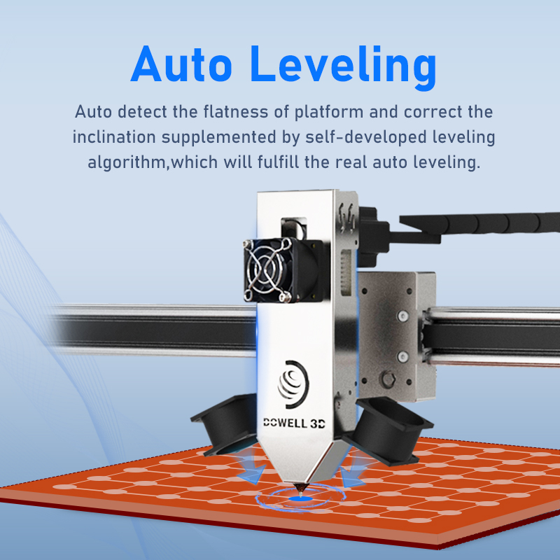 Auto Leveling 3d Printer Filaments Printing Machine