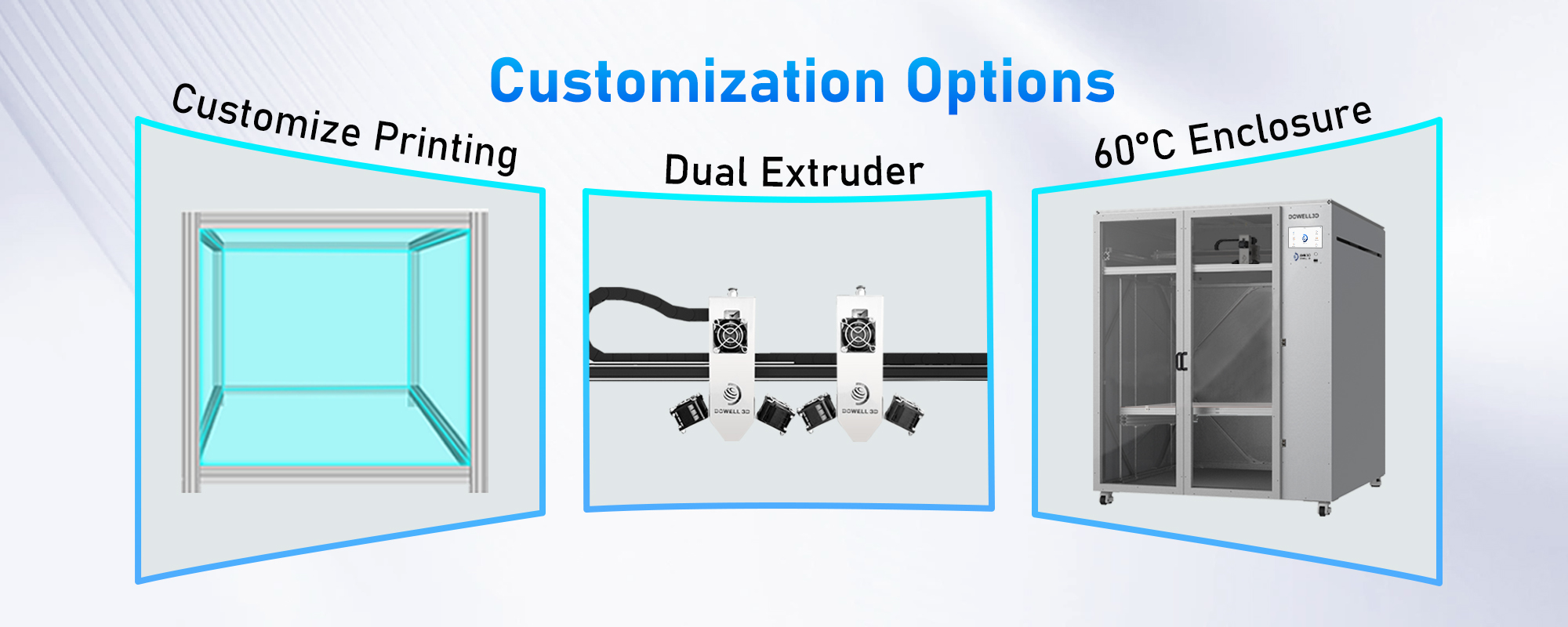 Large Format FDM 3d Printers High Precision 3d Machine