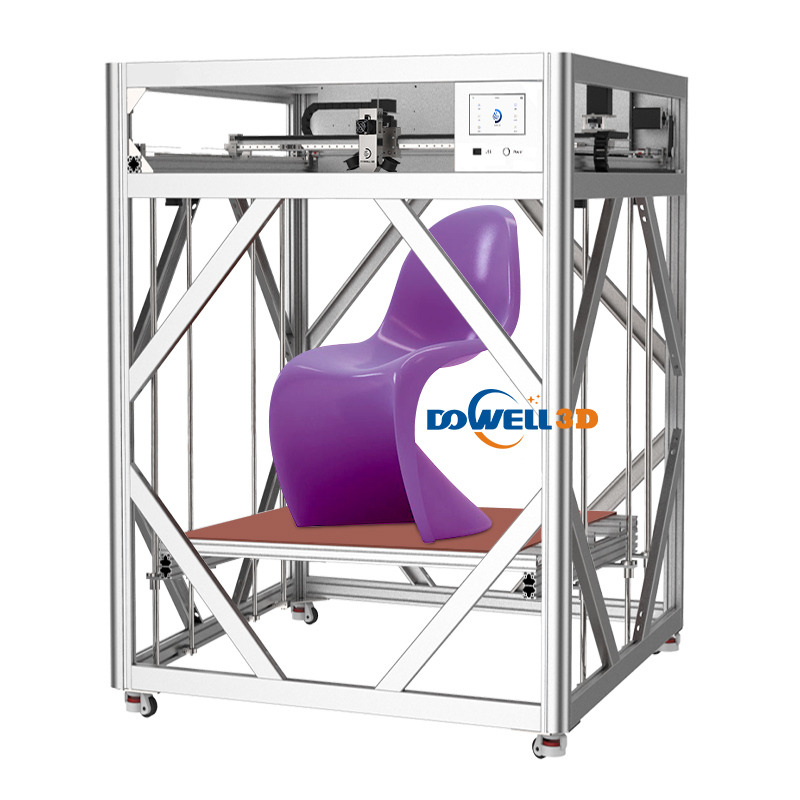 DM8Pro Industrial 3d Printer 500mm/s High Speed Large Format Imprimante 3d With 60mm Durable Frame