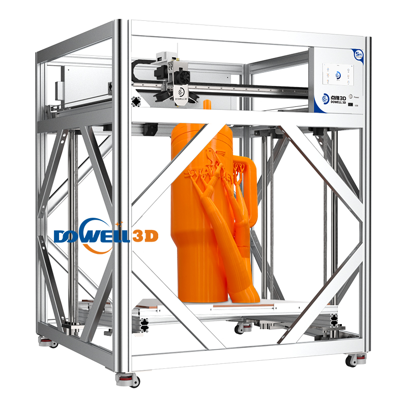 Dowell 高速3Dプリンター 1000g/h 高流量エクストルーダー 大型マルチフィラメント印刷機
