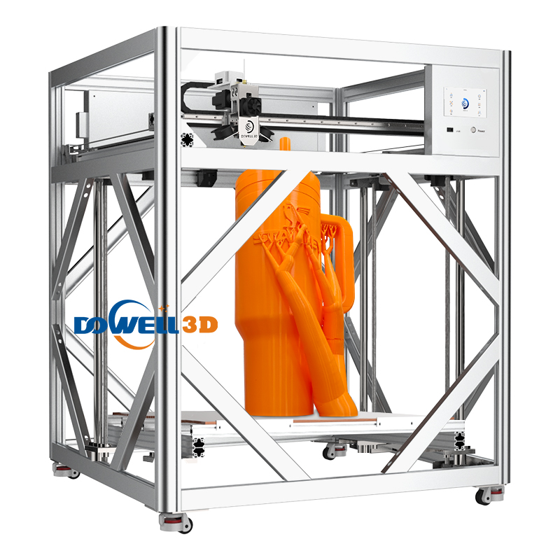 Dowell FDM 3d Printer 500mm/s High Printing Speed Carbon Fiber PLA 3d Sculpture Printer