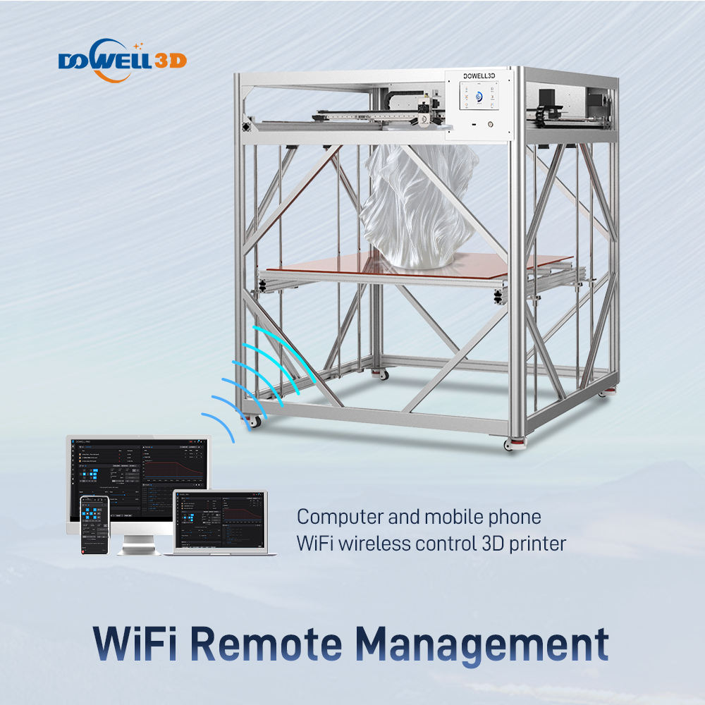 DM10-8Plus FDM 3d Printer Large Size High Accuracy Smart Remote Control Printing Machine