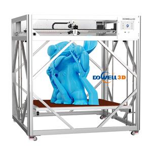 Dowell 3D Printer 1200*1200*1000mm Large FDM High Temperature Plastic 3d Mold Printer