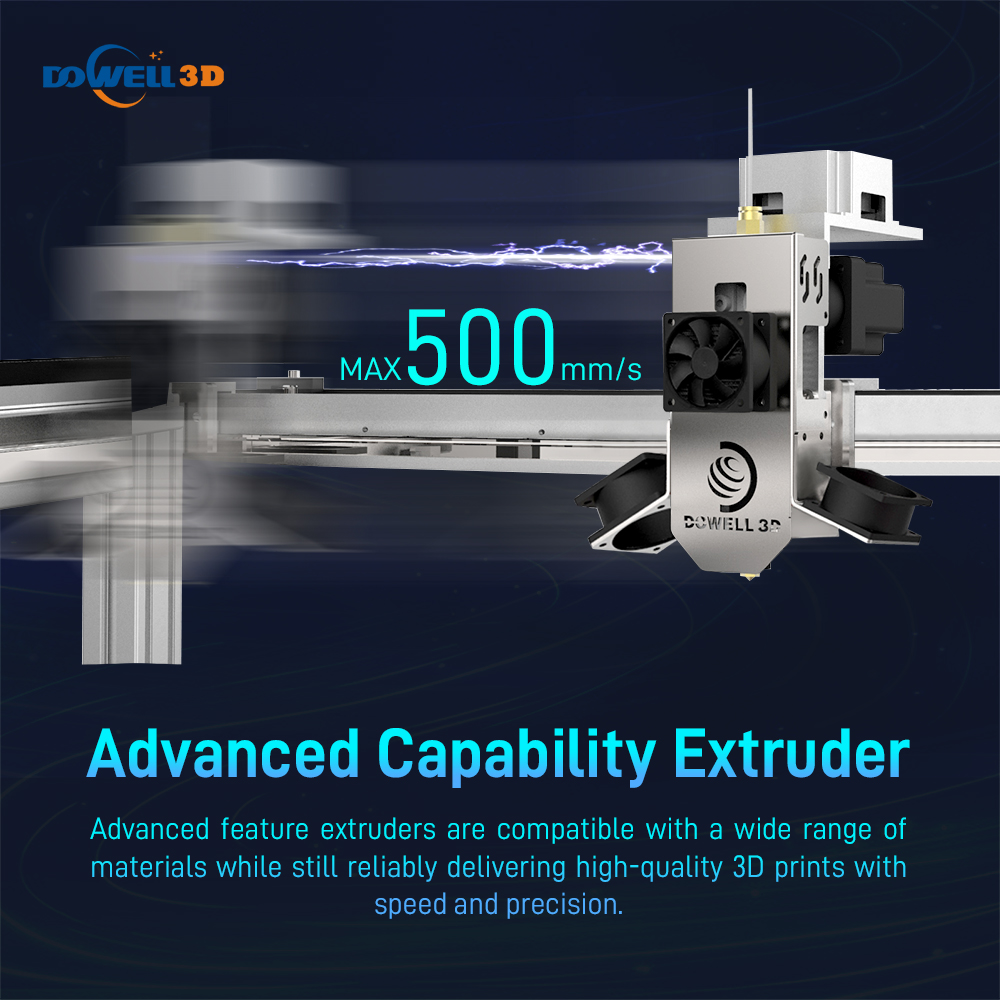 Fast 3d Printer Industrial Grade High Precision Automatic Leveling Impresora 3d Noiseless Drive Customizable
