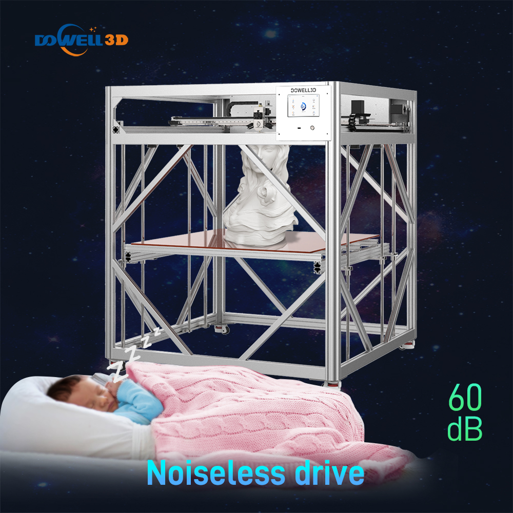 Fast 3d Printer Industrial Grade High Precision Automatic Leveling Impresora 3d Noiseless Drive Customizable