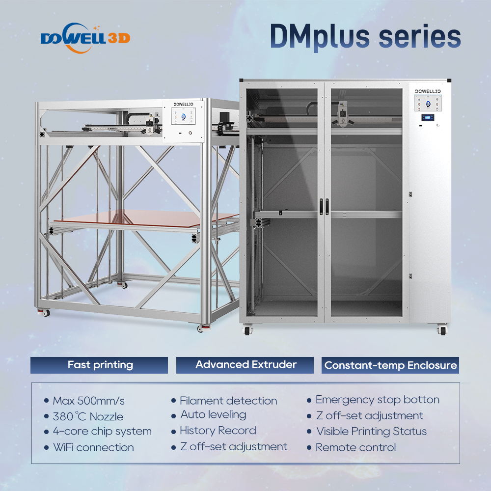 Professional FDM 3d Printer 1200*1600*1600mm Large High Temperature Auto Leveling Imprimante 3d