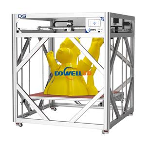 Dowell DM1220-10 Pro ipari 3D nyomtató 500 mm/s nagysebességű nyomtatás 420 ℃ magas hőmérsékletű fúvókával